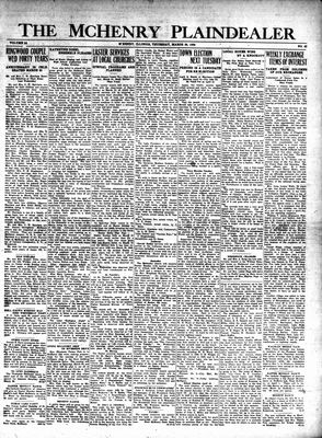 McHenry Plaindealer (McHenry, IL), 28 Mar 1929