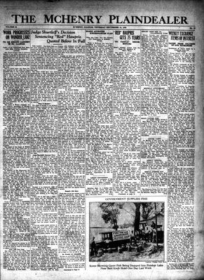 McHenry Plaindealer (McHenry, IL), 12 Sep 1929