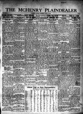 McHenry Plaindealer (McHenry, IL), 17 Apr 1930