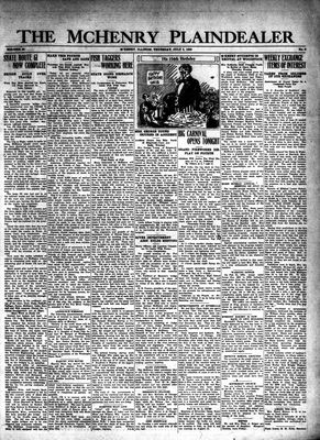 McHenry Plaindealer (McHenry, IL), 3 Jul 1930