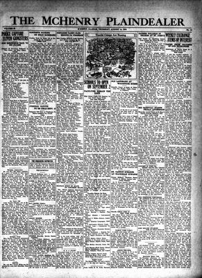 McHenry Plaindealer (McHenry, IL), 14 Aug 1930