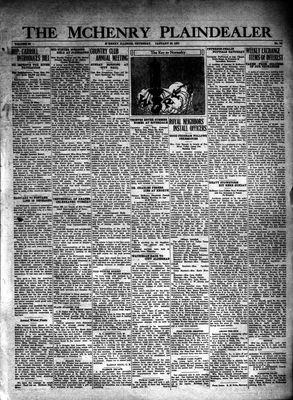 McHenry Plaindealer (McHenry, IL), 22 Jan 1931