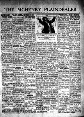 McHenry Plaindealer (McHenry, IL), 9 Apr 1931