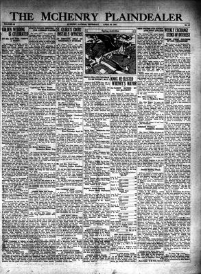 McHenry Plaindealer (McHenry, IL), 23 Apr 1931