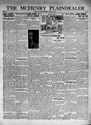 McHenry Plaindealer (McHenry, IL), 20 Aug 1931