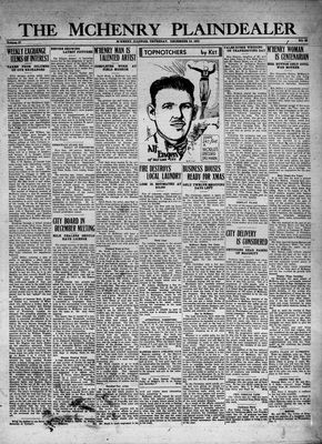 McHenry Plaindealer (McHenry, IL), 10 Dec 1931