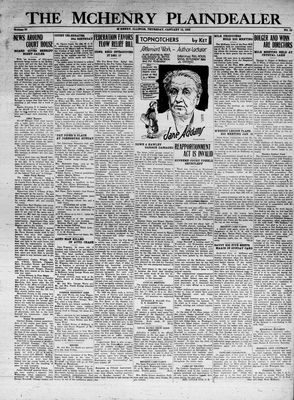 McHenry Plaindealer (McHenry, IL), 14 Jan 1932