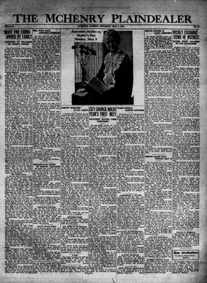 McHenry Plaindealer (McHenry, IL), 5 May 1932