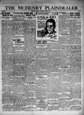 McHenry Plaindealer (McHenry, IL), 30 Jun 1932