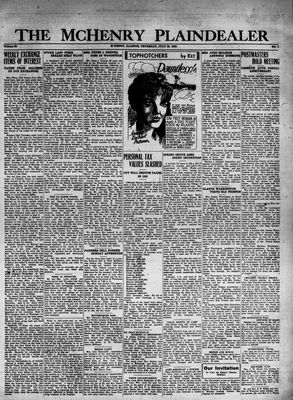 McHenry Plaindealer (McHenry, IL), 28 Jul 1932