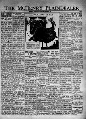 McHenry Plaindealer (McHenry, IL), 24 Nov 1932