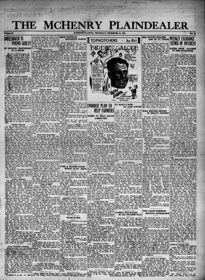 McHenry Plaindealer (McHenry, IL), 15 Dec 1932