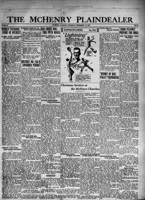 McHenry Plaindealer (McHenry, IL), 22 Dec 1932