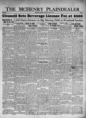 McHenry Plaindealer (McHenry, IL), 4 May 1933