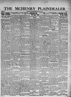 McHenry Plaindealer (McHenry, IL), 27 Jul 1933