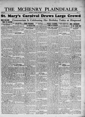 McHenry Plaindealer (McHenry, IL), 17 Aug 1933