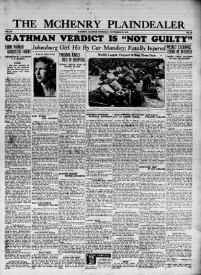 McHenry Plaindealer (McHenry, IL), 16 Nov 1933