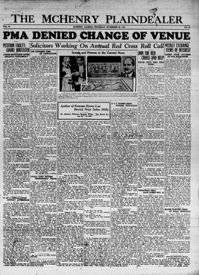 McHenry Plaindealer (McHenry, IL), 22 Nov 1934