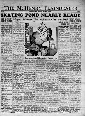 McHenry Plaindealer (McHenry, IL), 27 Dec 1934