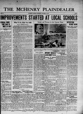 McHenry Plaindealer (McHenry, IL), 31 Oct 1935