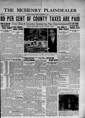 McHenry Plaindealer (McHenry, IL), 21 Nov 1935