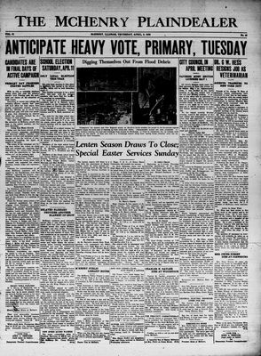 McHenry Plaindealer (McHenry, IL), 9 Apr 1936