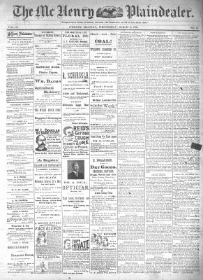 McHenry Plaindealer (McHenry, IL), 13 Mar 1895