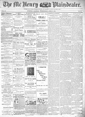 McHenry Plaindealer (McHenry, IL), 3 Apr 1895