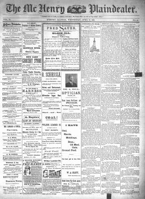 McHenry Plaindealer (McHenry, IL), 10 Apr 1895