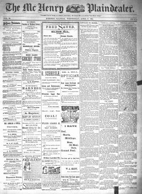 McHenry Plaindealer (McHenry, IL), 17 Apr 1895