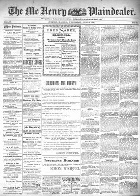 McHenry Plaindealer (McHenry, IL), 19 Jun 1895