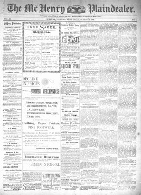 McHenry Plaindealer (McHenry, IL), 14 Aug 1895