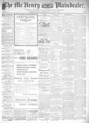 McHenry Plaindealer (McHenry, IL), 21 Aug 1895