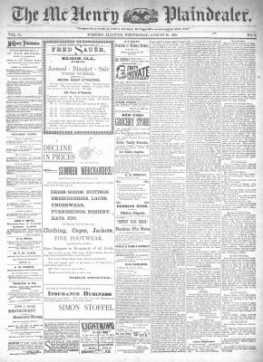 McHenry Plaindealer (McHenry, IL), 28 Aug 1895