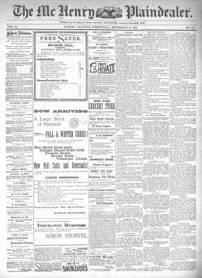 McHenry Plaindealer (McHenry, IL), 18 Sep 1895