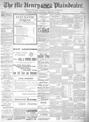 McHenry Plaindealer (McHenry, IL), 25 Sep 1895