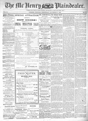 McHenry Plaindealer (McHenry, IL), 13 Nov 1895