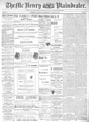 McHenry Plaindealer (McHenry, IL), 15 Apr 1896