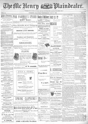 McHenry Plaindealer (McHenry, IL), 6 May 1896