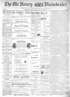 McHenry Plaindealer (McHenry, IL), 20 May 1896