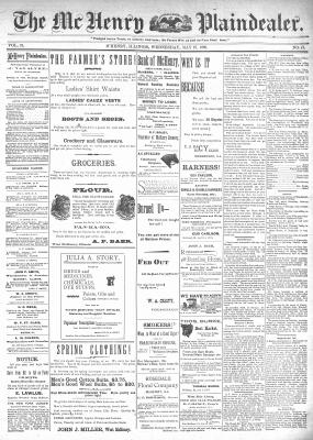 McHenry Plaindealer (McHenry, IL), 27 May 1896