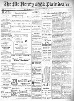 McHenry Plaindealer (McHenry, IL), 12 Aug 1896