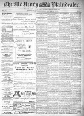 McHenry Plaindealer (McHenry, IL), 16 Sep 1896