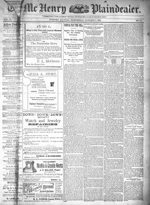 McHenry Plaindealer (McHenry, IL), 7 Oct 1896