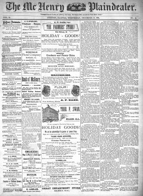 McHenry Plaindealer (McHenry, IL), 16 Dec 1896