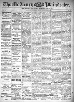 McHenry Plaindealer (McHenry, IL), 3 Feb 1897