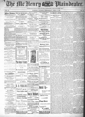 McHenry Plaindealer (McHenry, IL), 14 Apr 1897