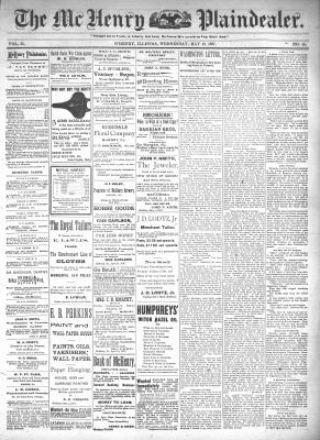 McHenry Plaindealer (McHenry, IL), 12 May 1897