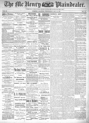 McHenry Plaindealer (McHenry, IL), 19 May 1897