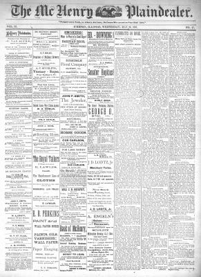 McHenry Plaindealer (McHenry, IL), 26 May 1897